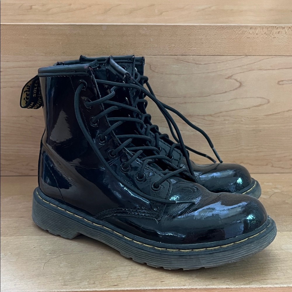 Dr. Martens Kids Black Boots